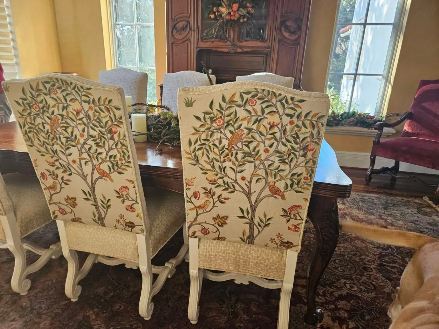 vargas upholstery dining chairs